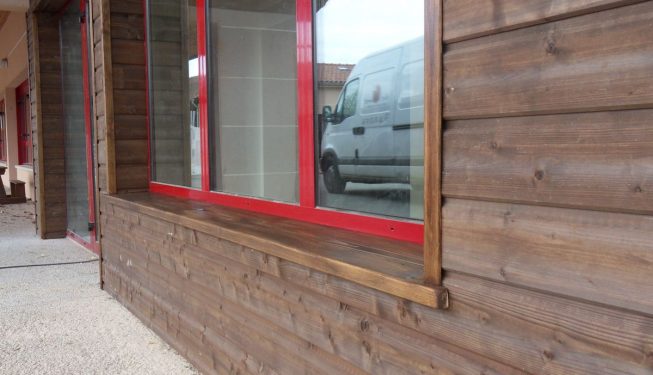Zoom Bardage en bois Lagrave