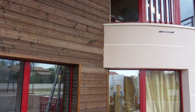 Bardage en bois Lagrave