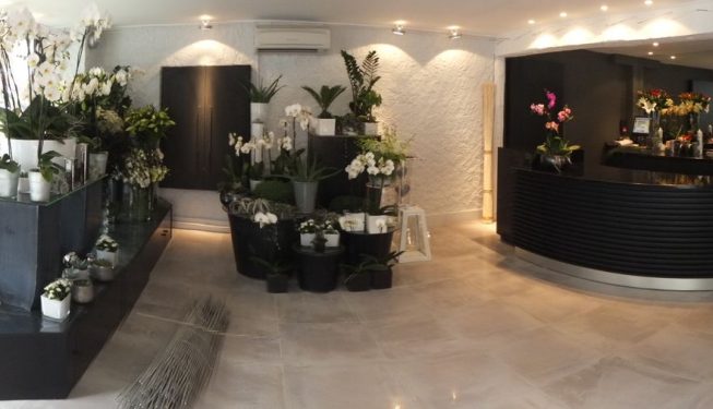 Agencement magasin fleuriste