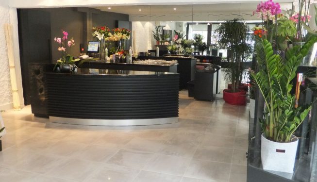 Agencement magasin fleuriste