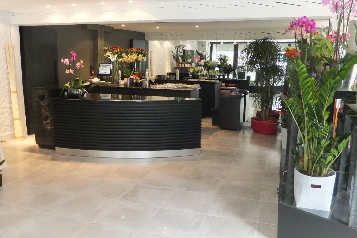 Agencement magasin fleuriste