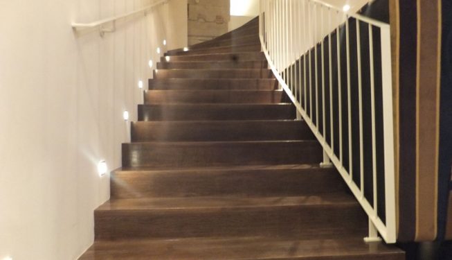 Escalier de la brasserie Thé ou Café