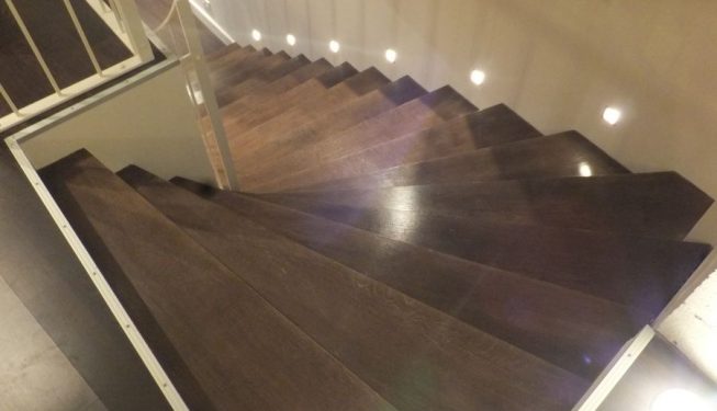 Escalier de la brasserie Thé ou Café