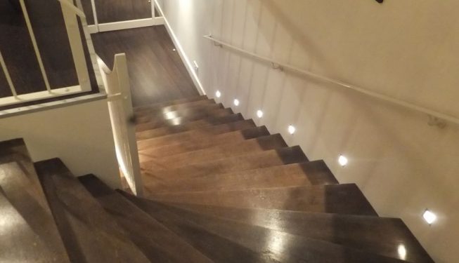 Escalier de la brasserie Thé ou Café